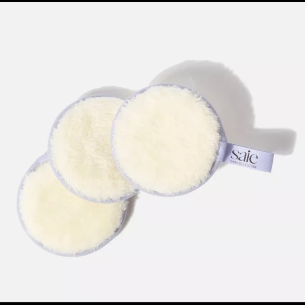 Saie Reusable Beauty Rounds (3 pack) Makeup Eraser